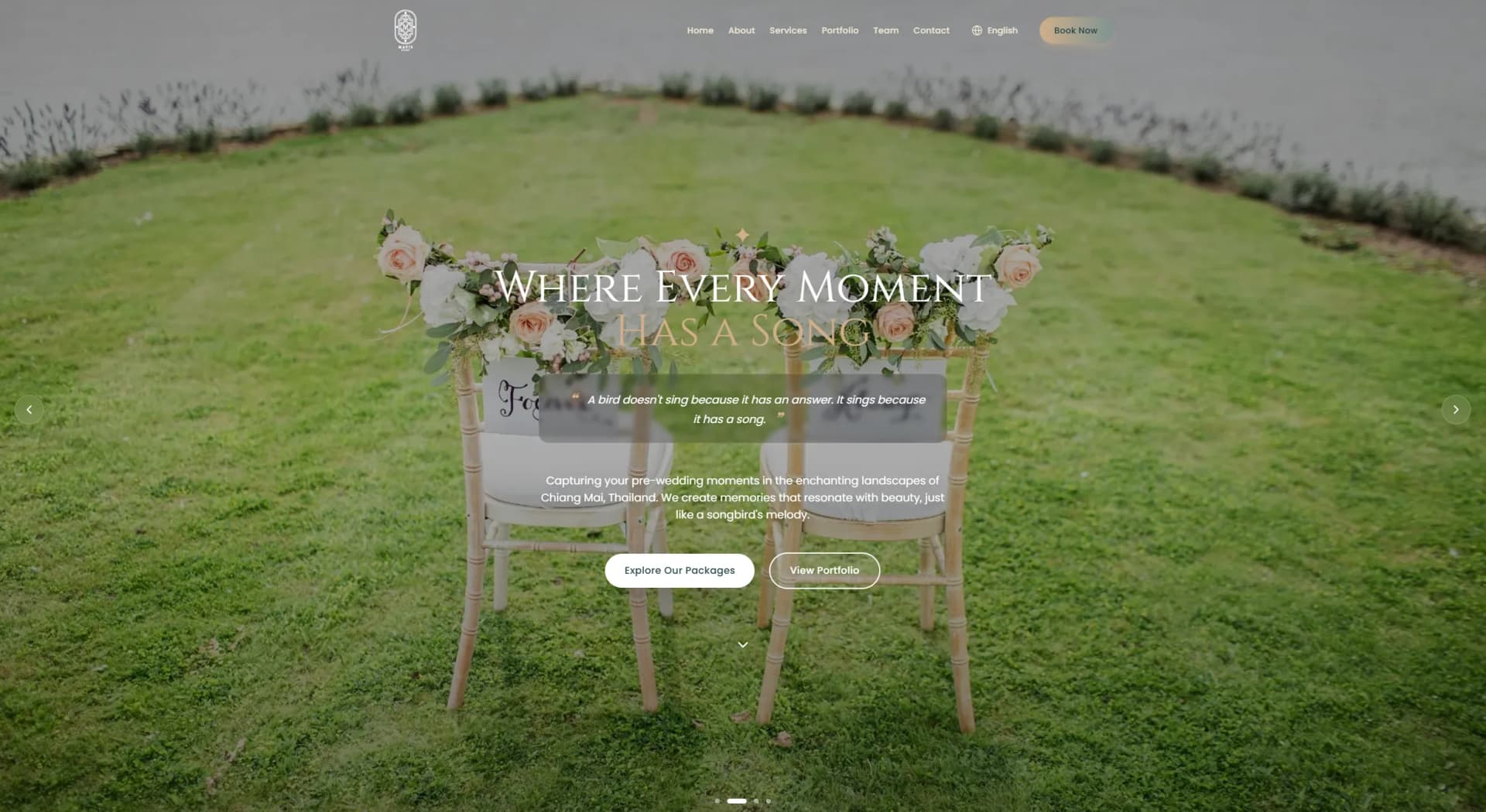 Marvis Studio Website